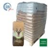 Palette Premium de Pellets Stark 100% résineux certifié DIN Plus - palette de 84 sacs de 15 kg